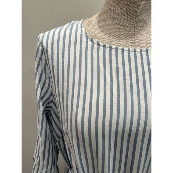 Who What Wear Striped Ruffle Dress Size M - Picture 5 of 6